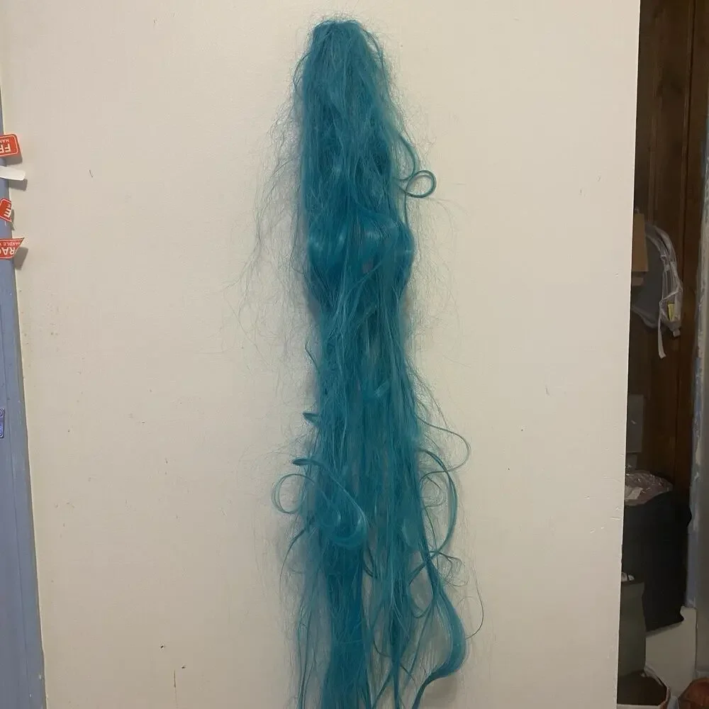 Cosplay Costume Wavy Long Mid Short synthetic blond Black green hair wig Lot9